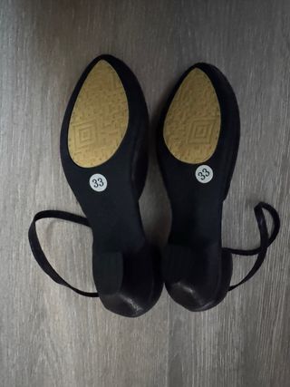 Zapatos de bailes de salón talla 33