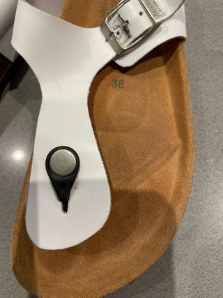 Sandalias Autenti Piel Blancas