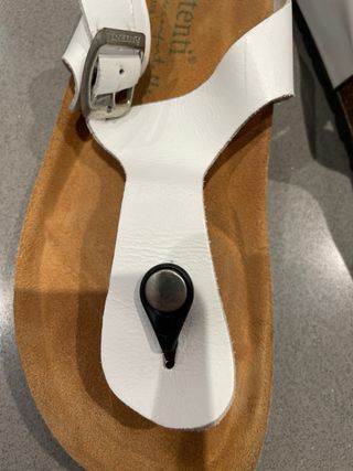 Sandalias Autenti Piel Blancas