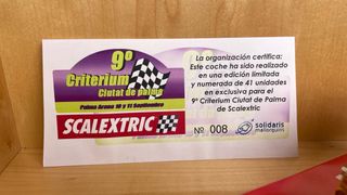 Renault 5 Maxi Turbo Scalextric Criterium CP #8