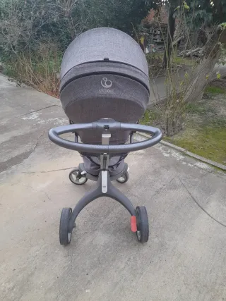Cochecito Stokke gris