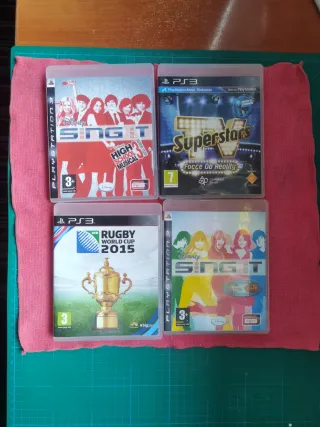 Lote 4 Videojuegos PS3