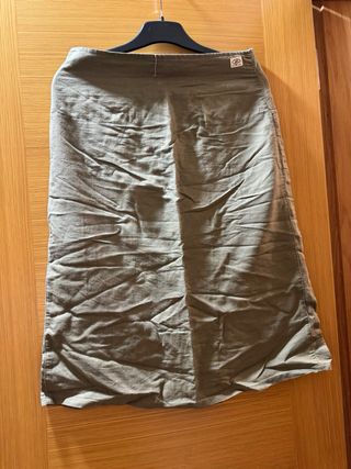 Falda Pee Jeans Lino