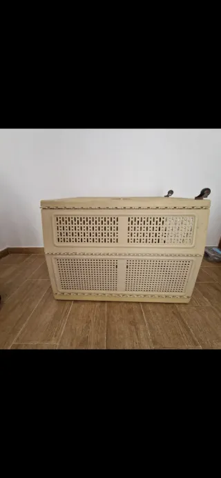 jaula plegable perro grande