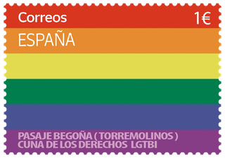 Sello España 2020 LGTBI