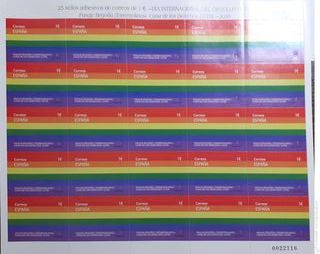 Sello España 2020 LGTBI