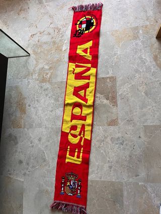 Bufanda España Roja y Amarilla