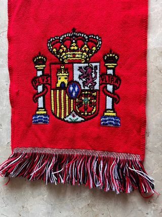 Bufanda España Roja y Amarilla
