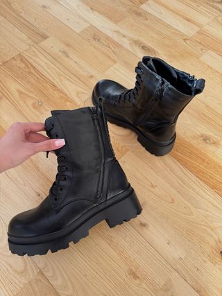 Botines Mustang Negros