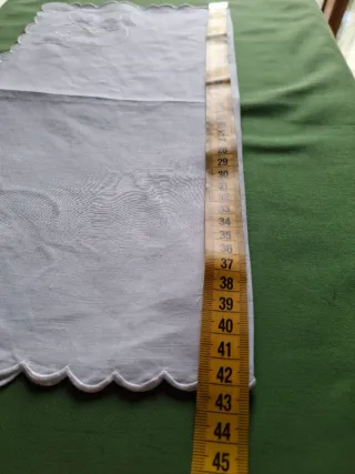 Sei tovaglioli in lino ricamati