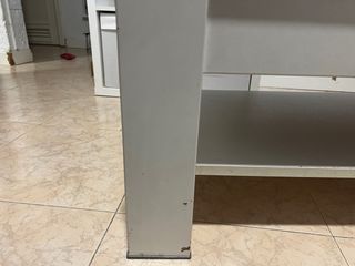 Mesa centro elevable blanca