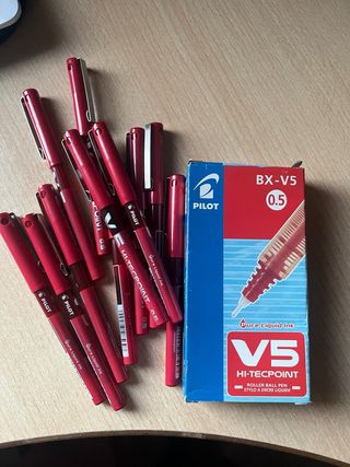 Penne Pilot V5 Hi-Tecpoint Rosse