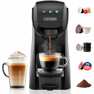 Cafetera multicápsulas 5en1 CAPXSNOB negra NUEVO