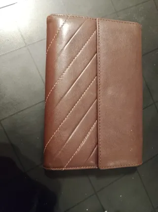 Cartera Naylon Marrón