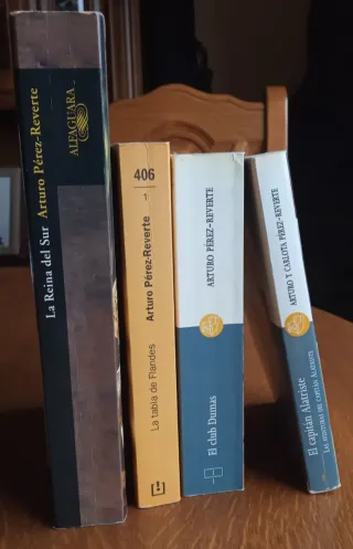 CUATRO NOVELAS DE ARTURO PÉREZ REVERTE