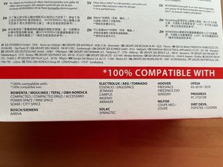 5 Bolsas Aspiradora Wonderbag Compact