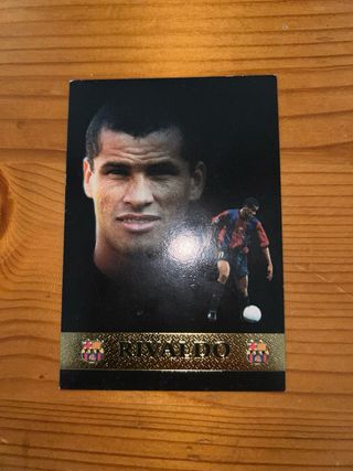 Cromo Rivaldo Barcelona 98/99