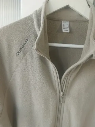 Chaqueta polar Quechua beige talla M