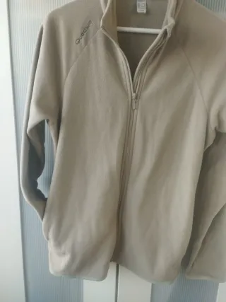 Chaqueta polar Quechua beige talla M