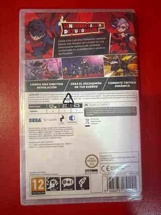 Persona 5 Tácticas Nintendo Switch Nuevo