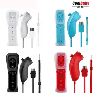 Pack 2 Mandos Wii Motion + Nunchuk