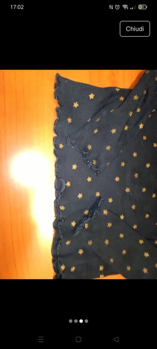 Maglia Kiabi a manica lunga con stelle - 6 anni