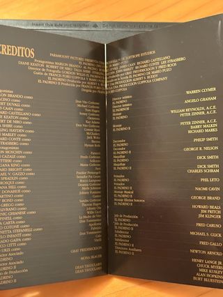 VHS El Padrino 1901-1959 (Versión Épica) + Folleto