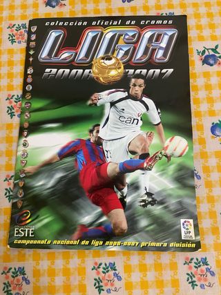 Álbum Cromos Liga 2006-2007 Colecciones Este