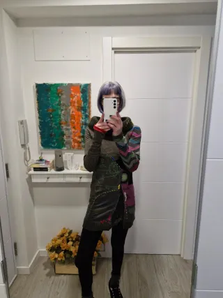 Jersey Desigual Talla L Multicolor