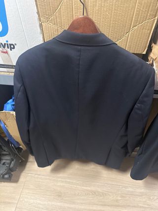 Americana Emidio Tucci Azul Marino