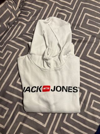 Sudadera Jack Jones Blanca