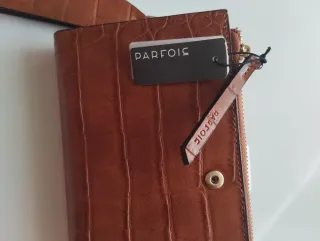 Bolso Parfois Marrón Cocodrilo