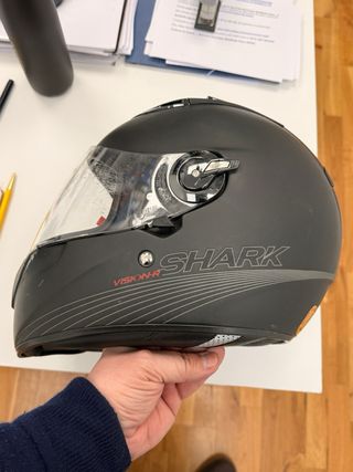 Casco Shark Vision-R Negro Mate Talla S
