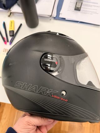 Casco Shark Vision-R Negro Mate Talla S