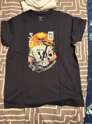 Camiseta Negra Madrid Talla M