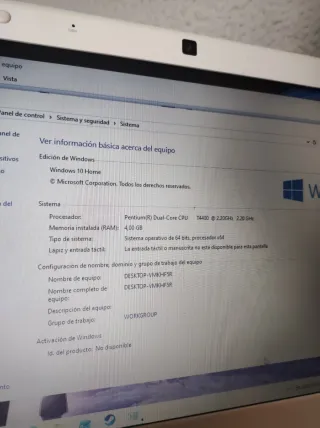 Packard Bell Portátil Negro y Plateado