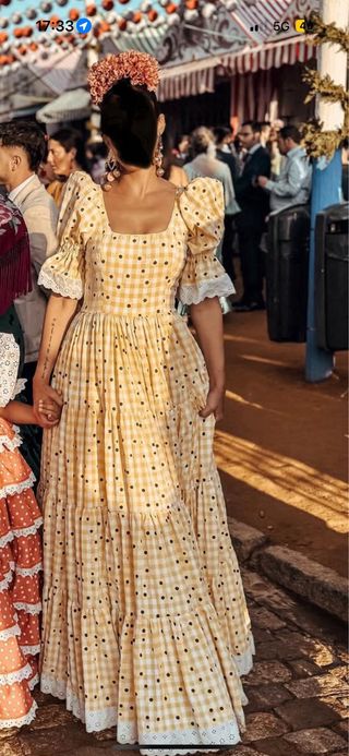 Traje de flamenca talla 36 en perfecto estado