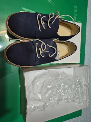 Zapatos niño azul