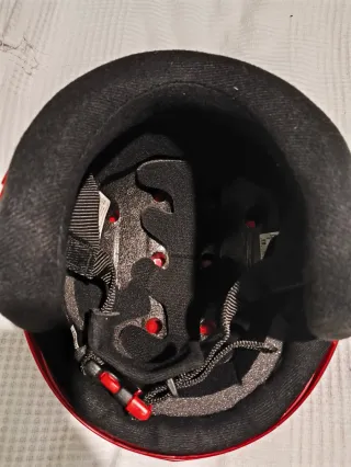 Casco de esquí Wed'ze rojo