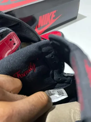 Jordan 1 High OG Patent Bred EU42