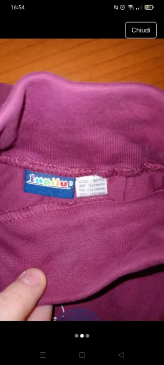 Set 3 magliette 2-3 anni lupilu