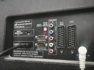 Televisión LG Negra