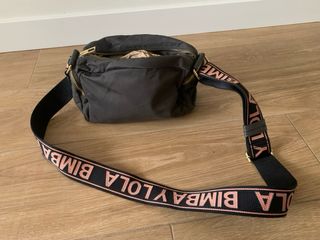 Bolso Bimba y Lola Gris con detalles dorados