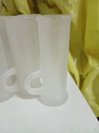 Bicchieri shot in vetro satinato