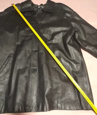 Cazadora de cuero para adulto