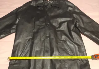 Cazadora de cuero para adulto