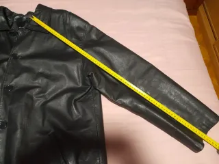 Cazadora de cuero para adulto