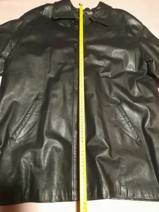 Cazadora de cuero para adulto