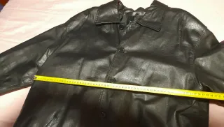 Cazadora de cuero para adulto