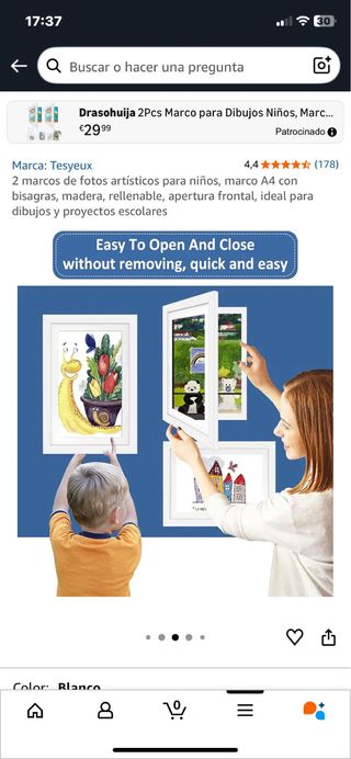 2 Marcos Dibujos Niños Tesyeux A4